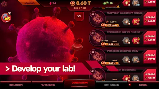 Gameplay screenshot 5 from Patient Zero: Plague game - Simulation game